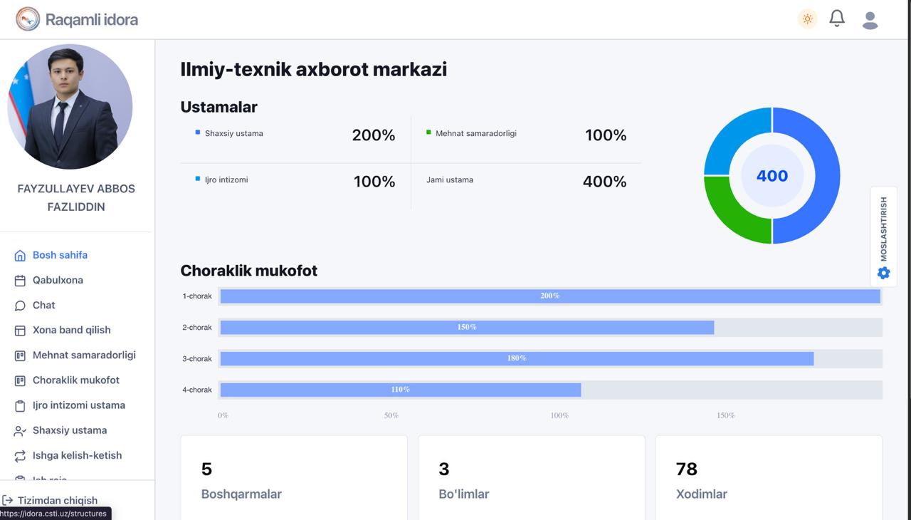 Raqamli Idora Tizimi preview