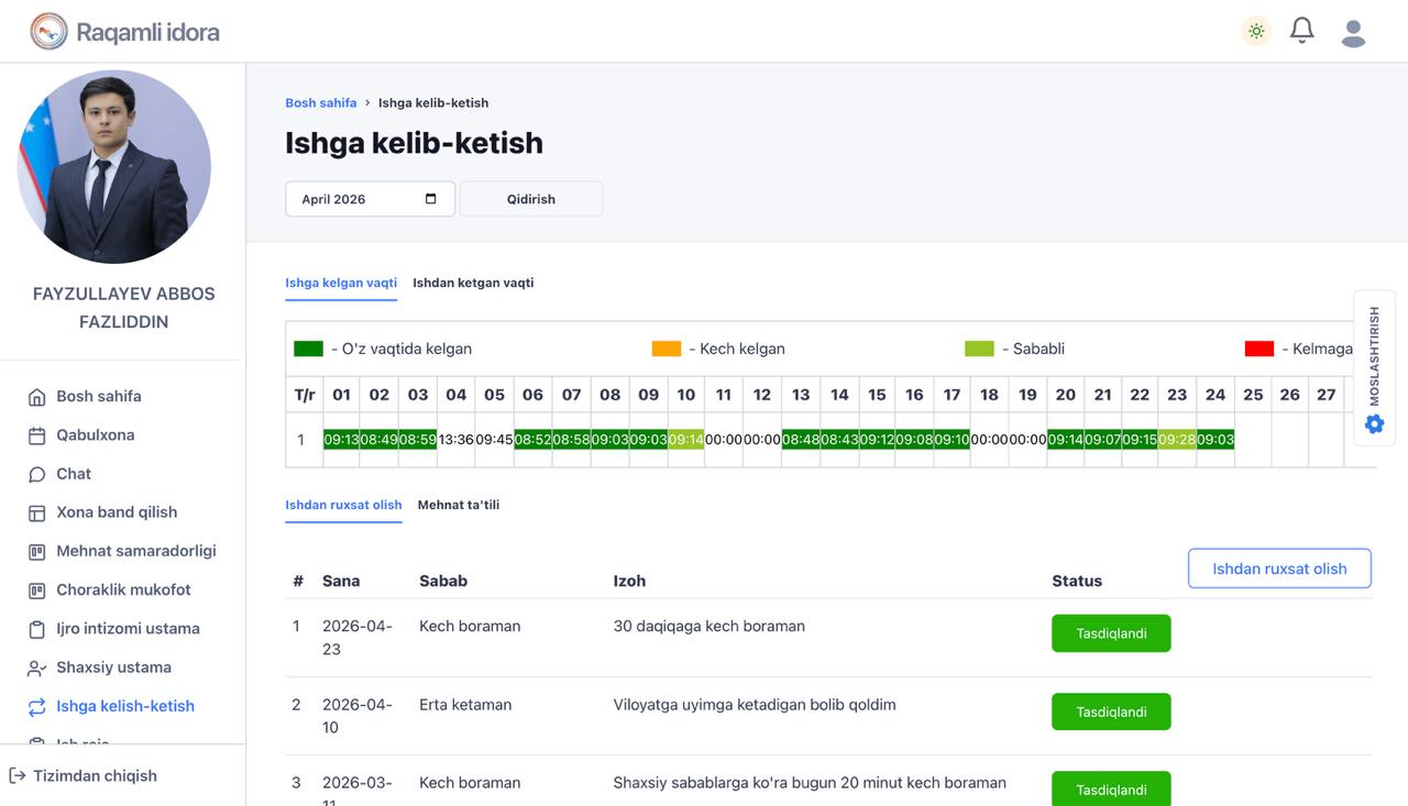 Raqamli Idora Tizimi preview